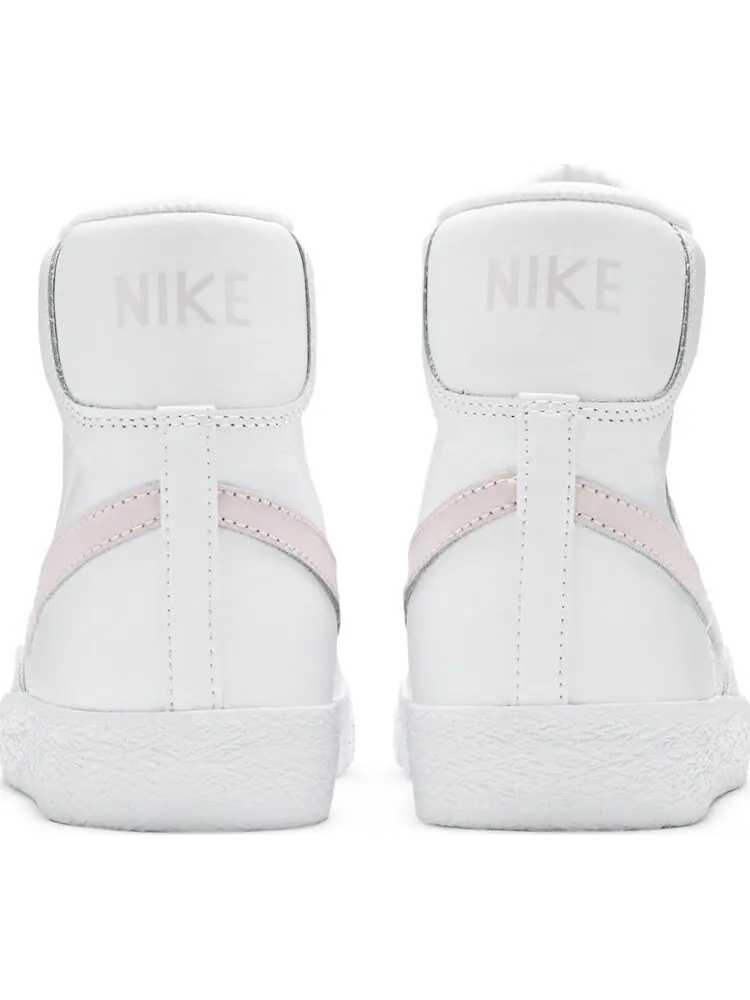 Кроссовки Nike Blazer Mid GS 'Pink Foam' — изображение 6 из 8, белый