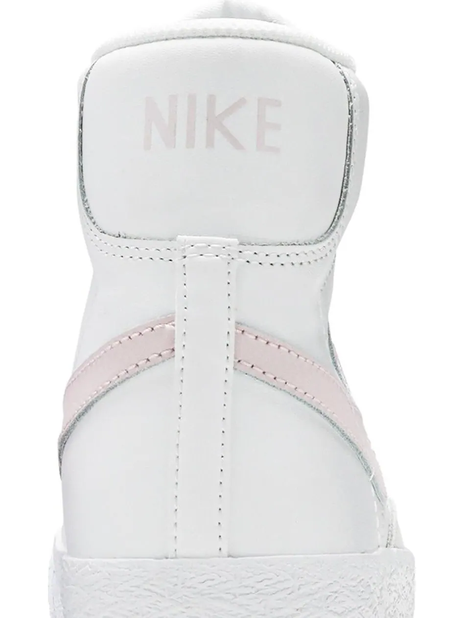 Кроссовки Nike Blazer Mid GS 'Pink Foam' — изображение 7 из 8, белый