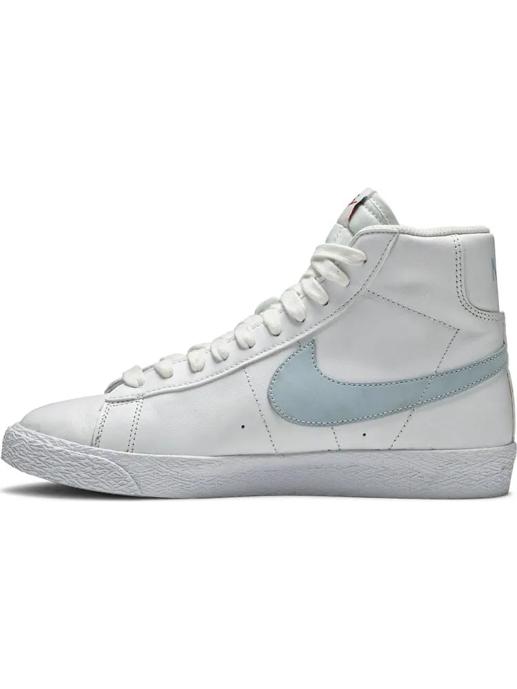 Кроссовки Nike Blazer Mid GS 'Celestine Blue' — изображение 3 из 8, белый