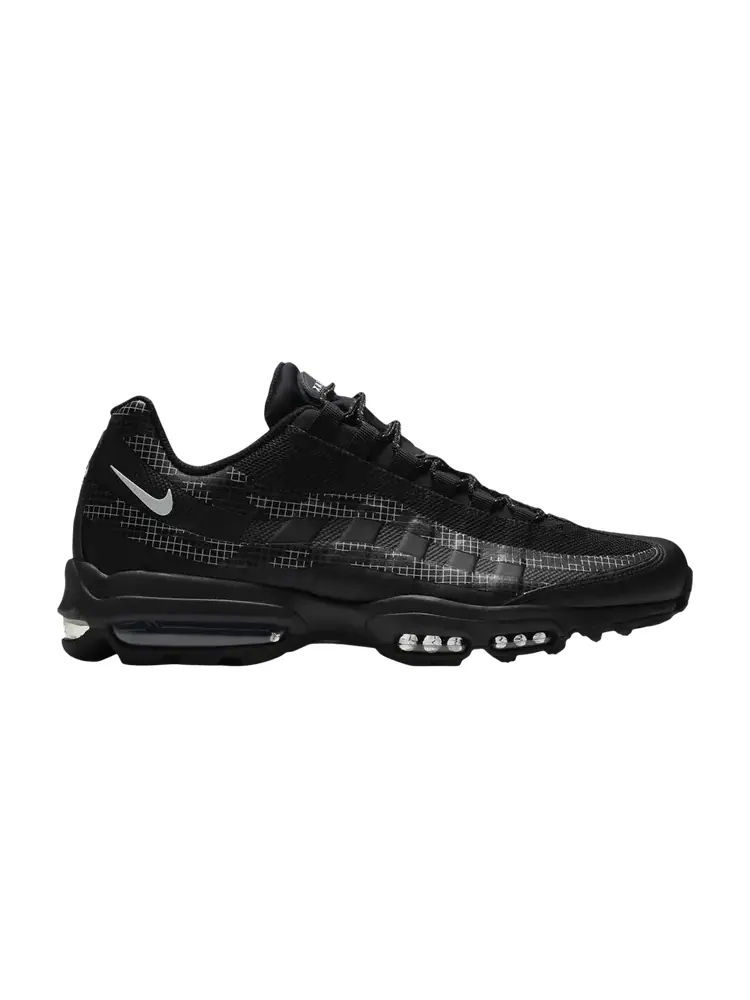 Кроссовки Nike Air Max 95 Ultra 'Black' — изображение 1 из 1, черный