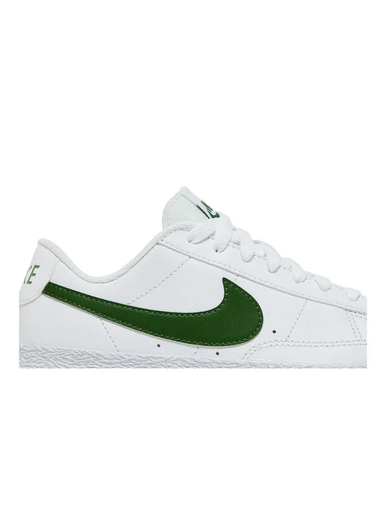 Кроссовки Nike Blazer Low GS 'White Forest Green' — изображение 3 из 9, белый/зеленый