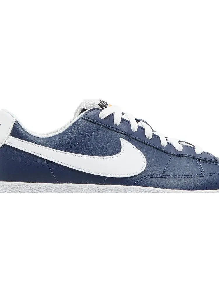 Кроссовки Nike Blazer Low GS 'Midnight Navy' — изображение 2 из 8, синий