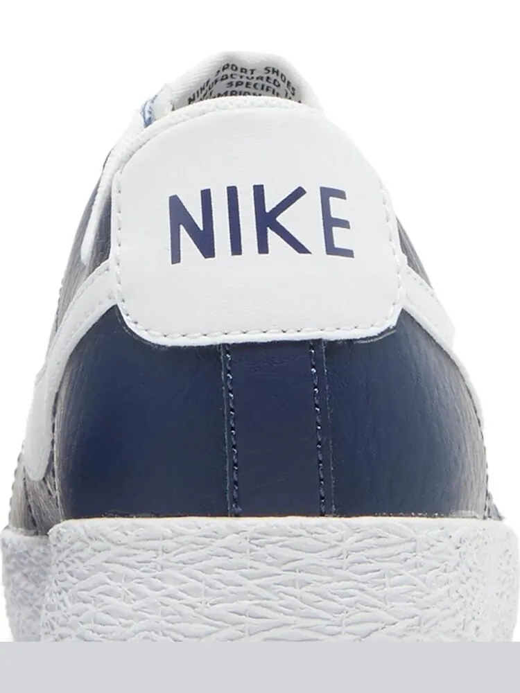 Кроссовки Nike Blazer Low GS 'Midnight Navy' — изображение 7 из 8, синий