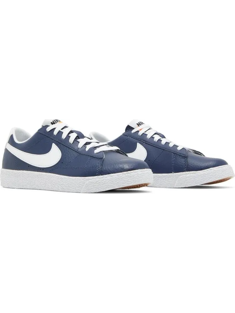 Кроссовки Nike Blazer Low GS 'Midnight Navy' — изображение 8 из 8, синий