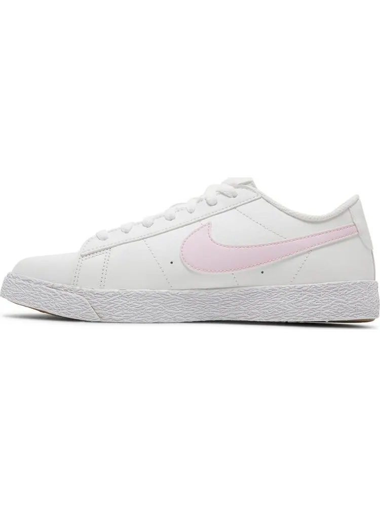 Кроссовки Nike Blazer Low GS 'White Pink Foam' — изображение 3 из 8, белый