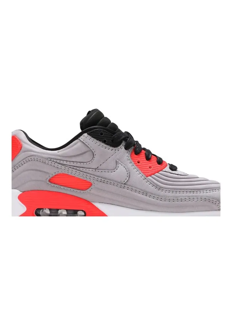Кроссовки Nike Air Max 90 QS Lux — изображение 2 из 4, серебряный