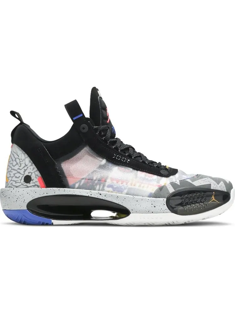 Кроссовки Air Jordan 34 Low Heritage — изображение 1 из 8, черный серый