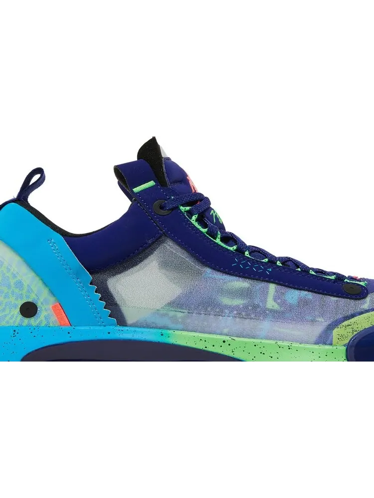 Кроссовки Air Jordan 34 Low EYBL — изображение 2 из 8, фиолетовый