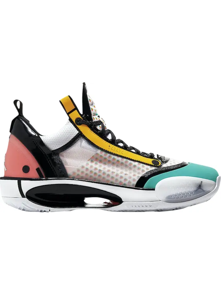 Кроссовки Guo Ailun x Air Jordan 34 Low Pop Art — изображение 1 из 1, мульти