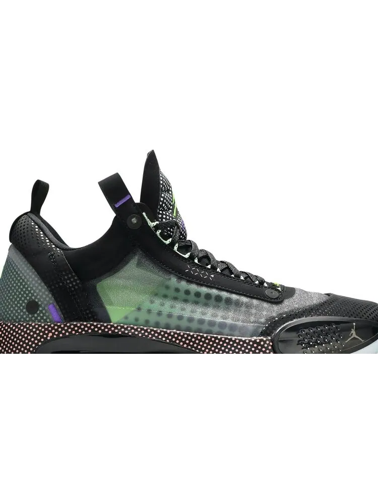 Кроссовки Air Jordan 34 Low Vapor Green — изображение 2 из 8, черный