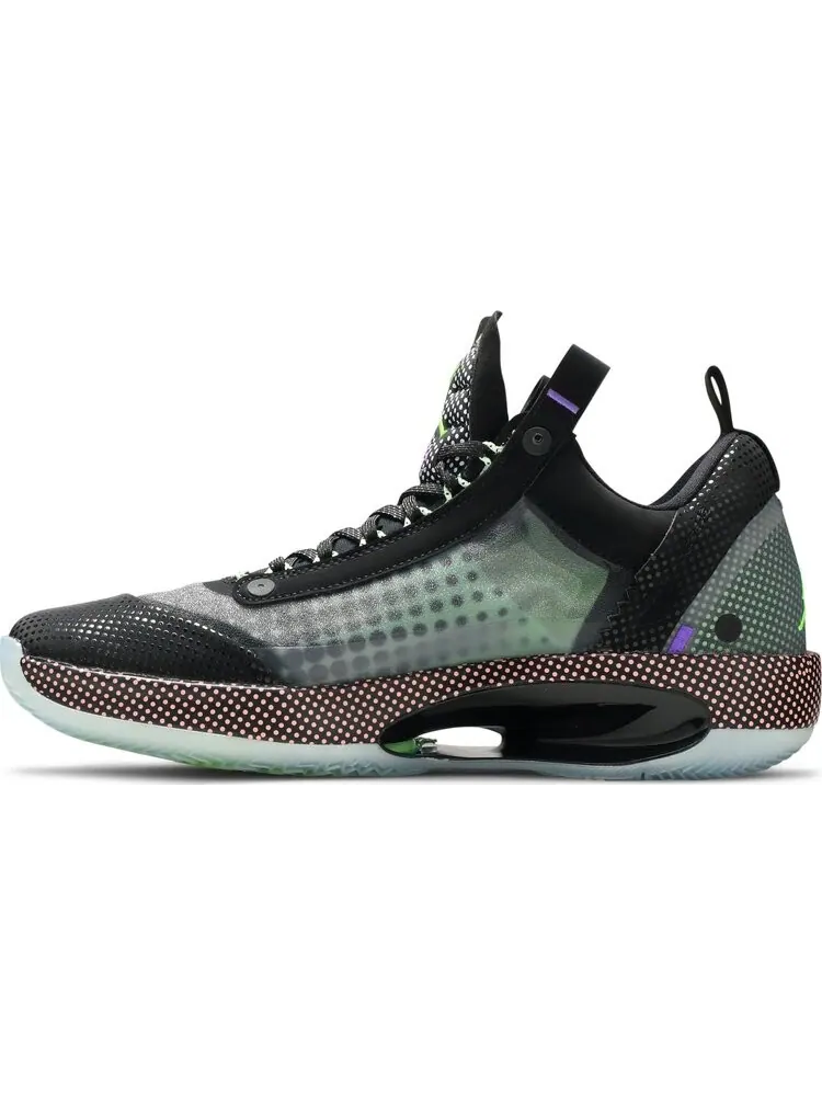 Кроссовки Air Jordan 34 Low Vapor Green — изображение 3 из 8, черный