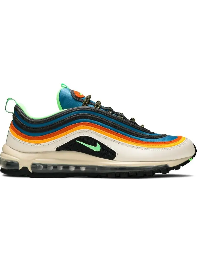 Кроссовки Nike Air Max 97 'Green Abyss Illusion Green' — изображение 1 из 8, белый