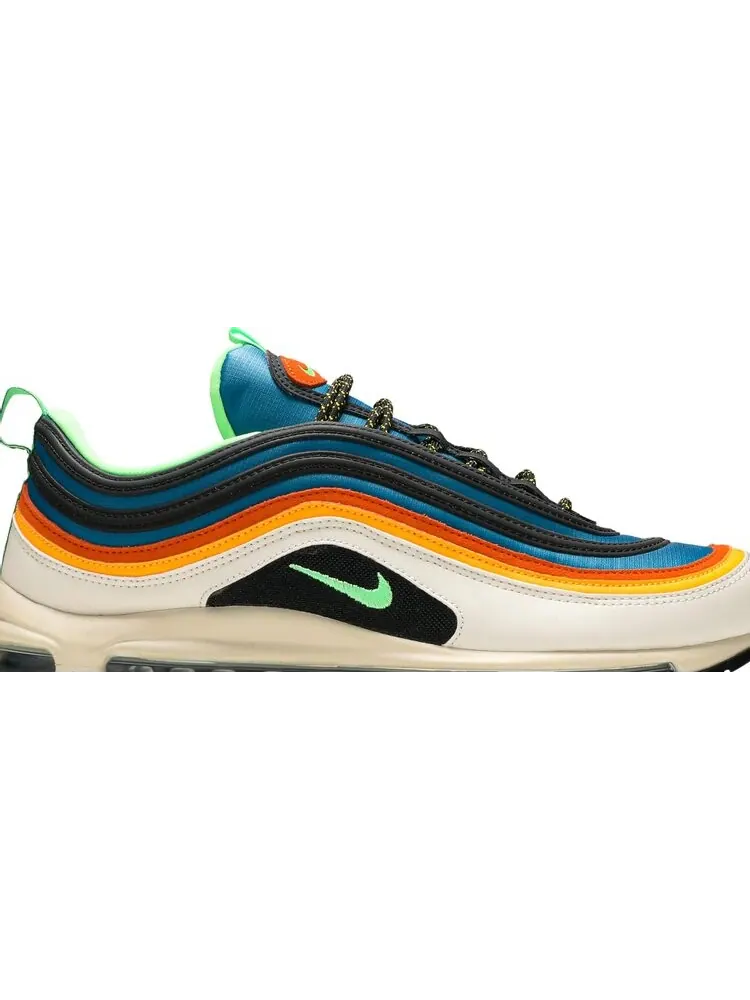 Кроссовки Nike Air Max 97 'Green Abyss Illusion Green' — изображение 2 из 8, белый