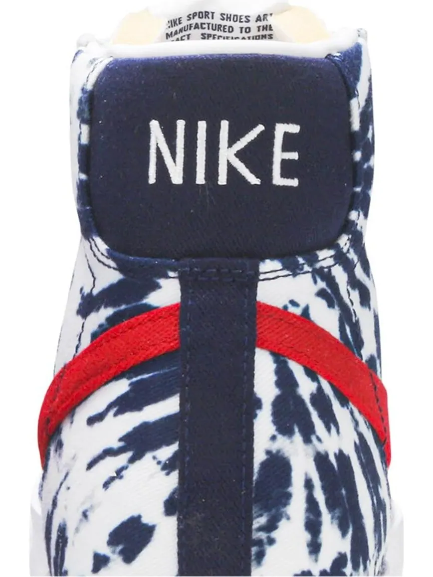 Кроссовки Nike Blazer Mid '77 Vintage 'Blue Tie-Dye' — изображение 7 из 8, синий