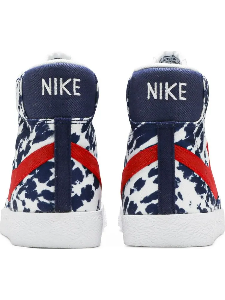 Кроссовки Nike Blazer Mid SE GS 'Tie Dye' — изображение 6 из 8, синий