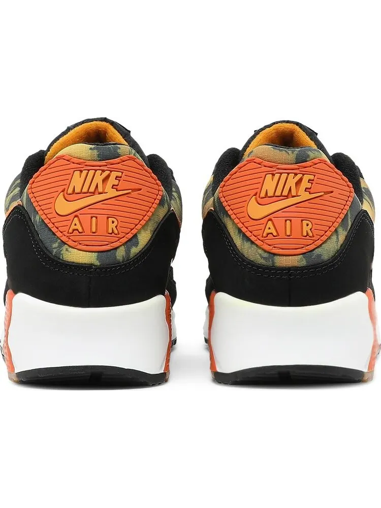 Кроссовки Nike Air Max 90 — изображение 6 из 8, черный оранжевый