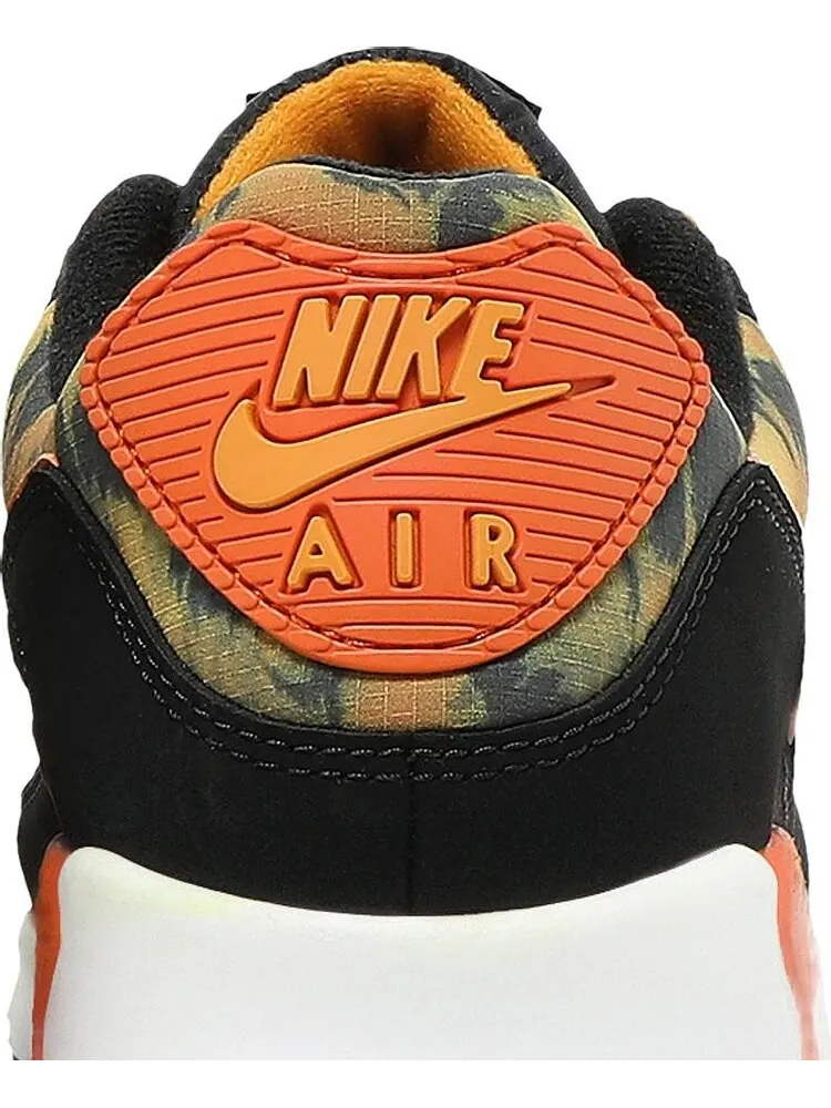 Кроссовки Nike Air Max 90 — изображение 7 из 8, черный оранжевый