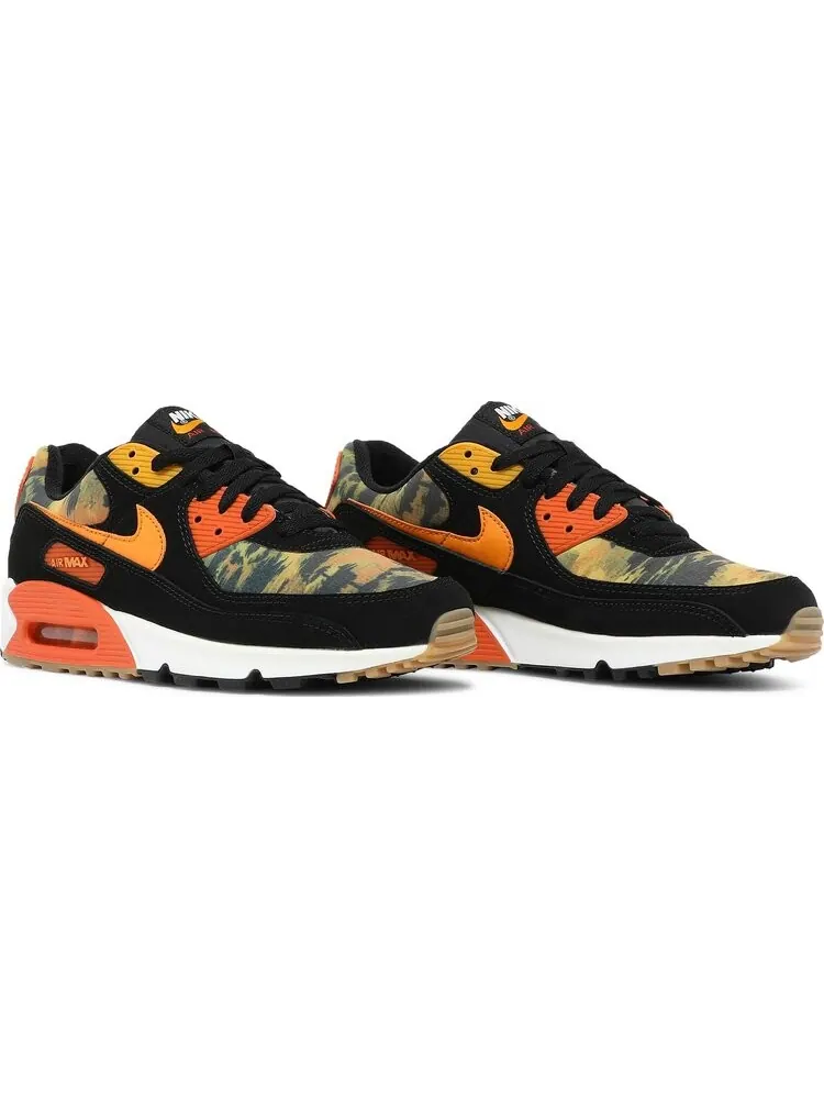 Кроссовки Nike Air Max 90 — изображение 8 из 8, черный оранжевый