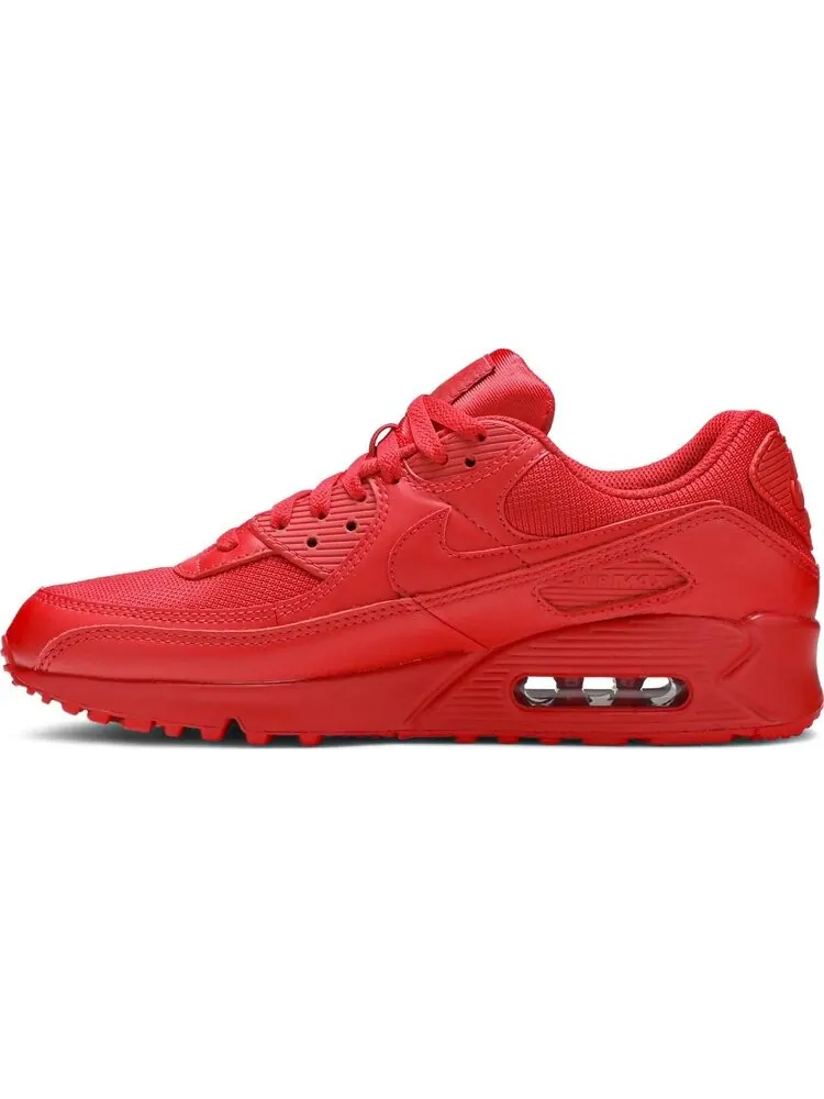 Кроссовки Nike Air Max 90 'Triple Red' — изображение 3 из 8, красный