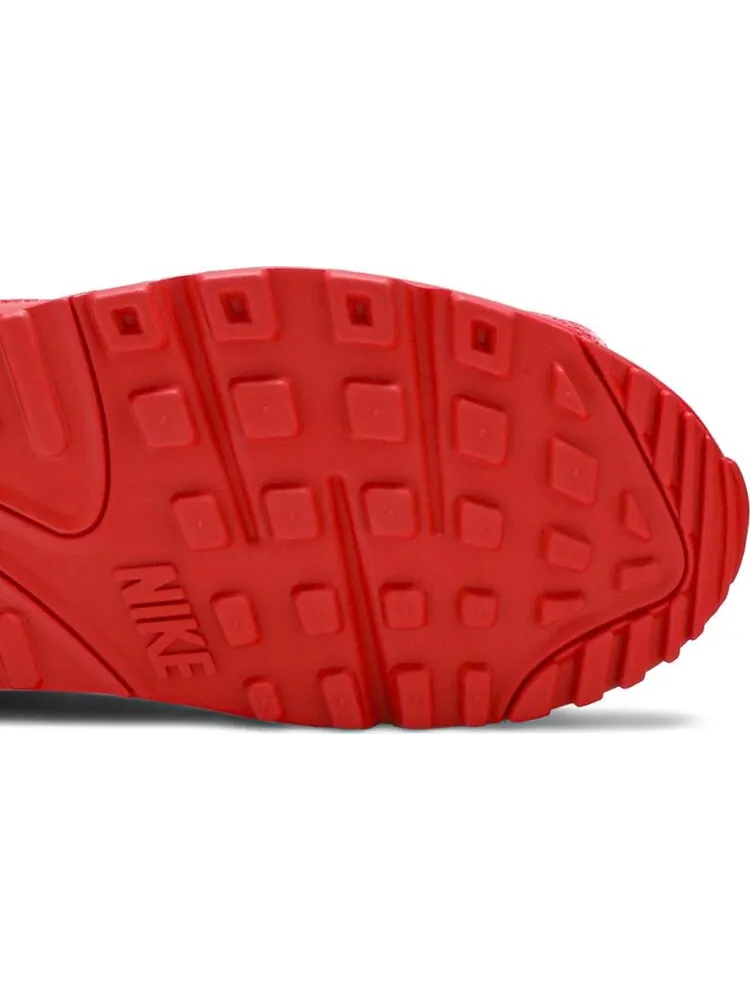Кроссовки Nike Air Max 90 'Triple Red' — изображение 5 из 8, красный