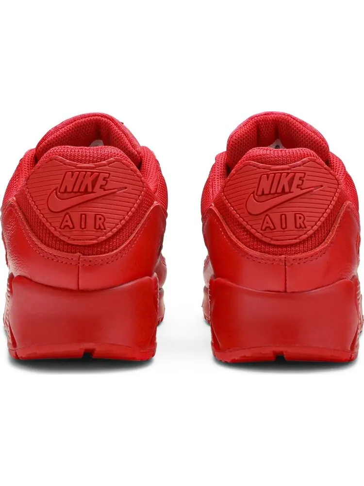 Кроссовки Nike Air Max 90 'Triple Red' — изображение 6 из 8, красный