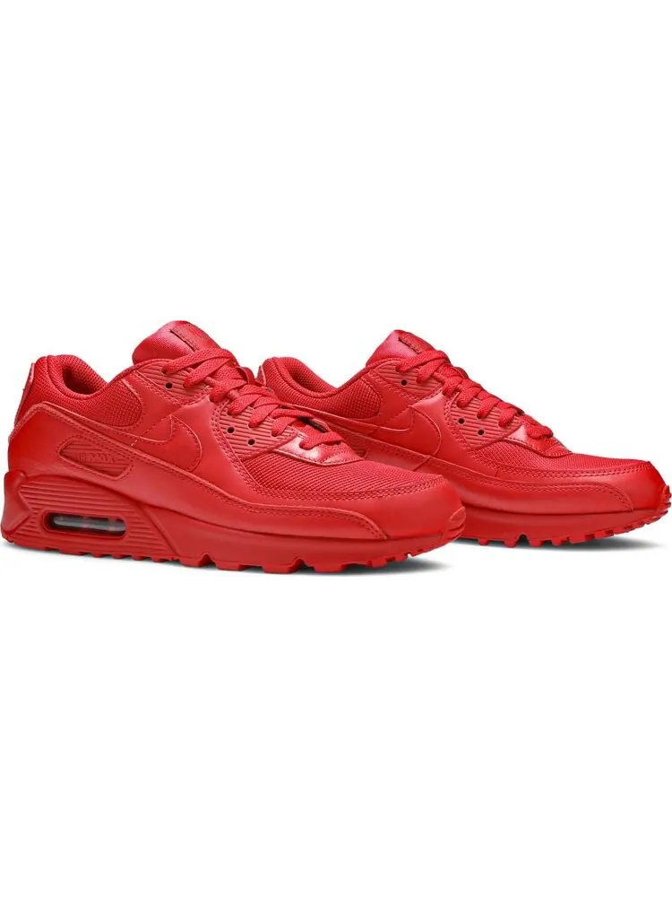 Кроссовки Nike Air Max 90 'Triple Red' — изображение 8 из 8, красный