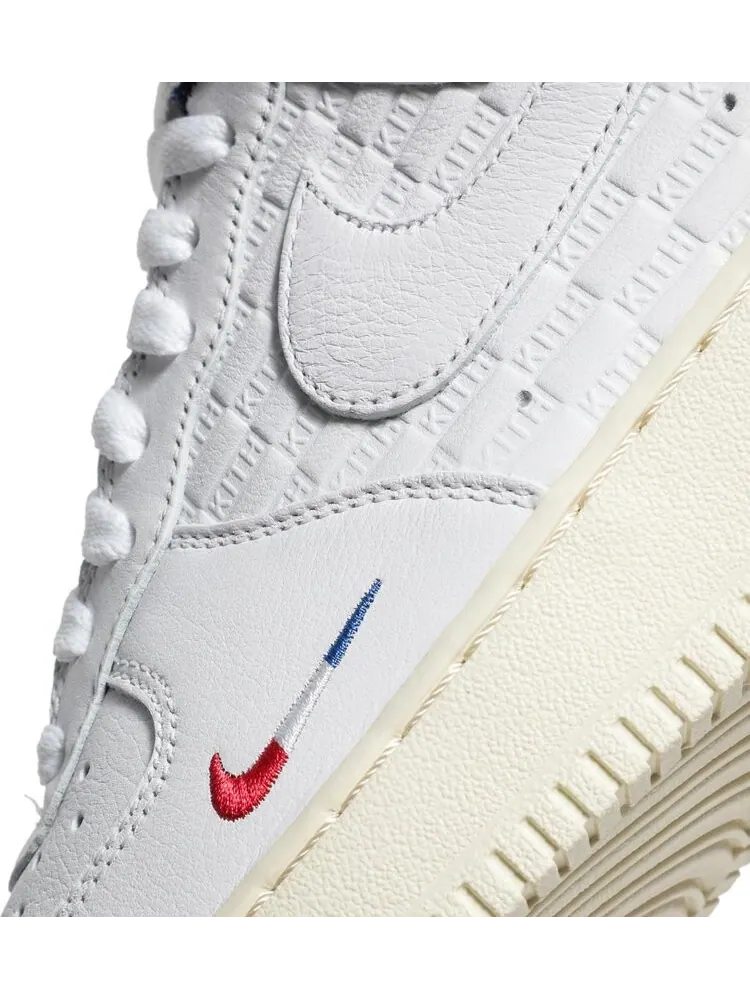 Кроссовки Nike Kith x Air Force 1 Low 'France' — изображение 10 из 10, белый