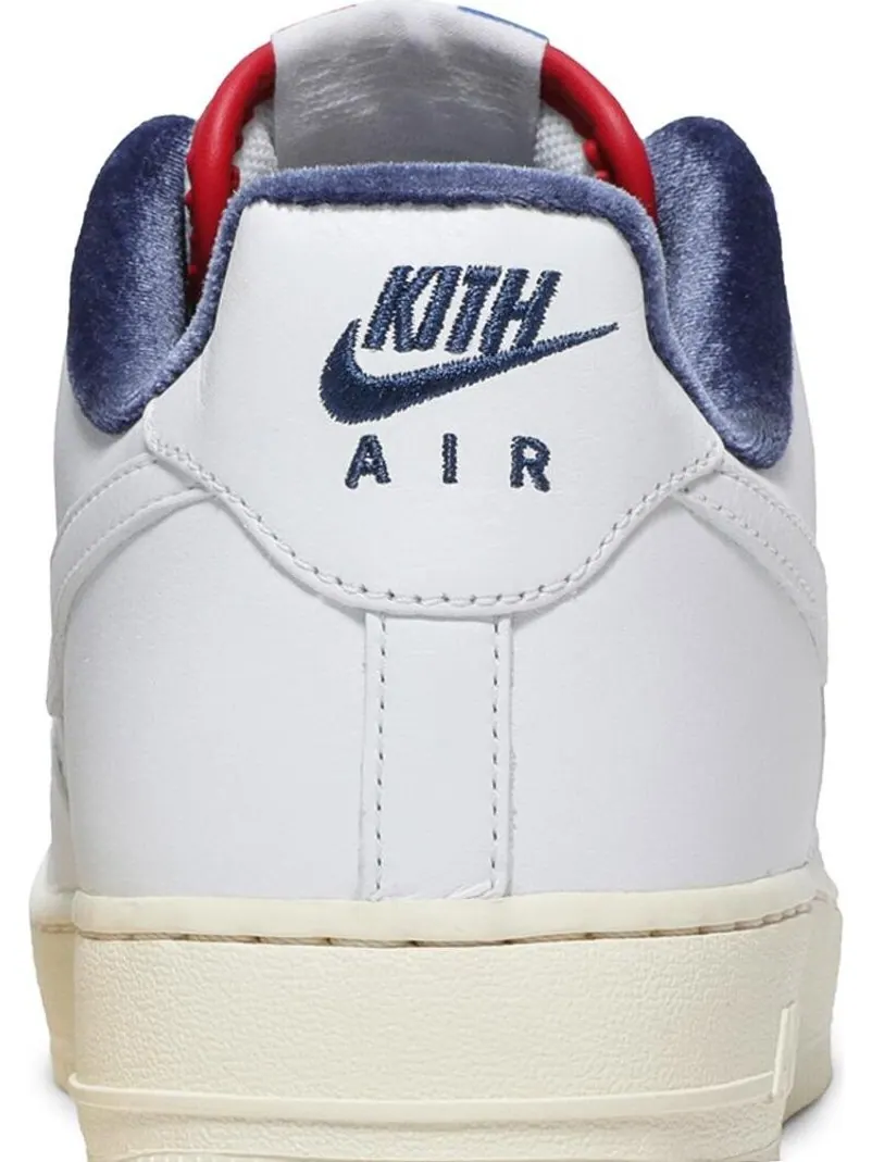 Кроссовки Nike Kith x Air Force 1 Low 'France' — изображение 7 из 10, белый