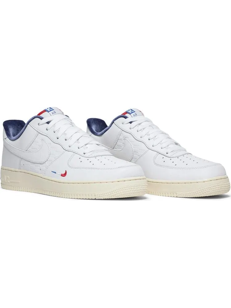 Кроссовки Nike Kith x Air Force 1 Low 'France' — изображение 8 из 10, белый
