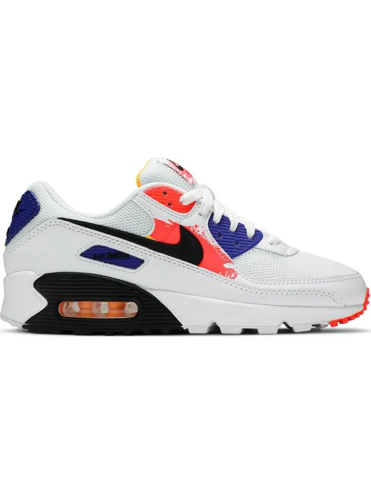 Женские кроссовки Nike Air Max 90 'Brushstroke' — изображение 1 из 8, белый
