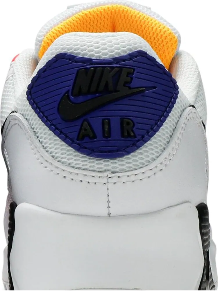 Женские кроссовки Nike Air Max 90 'Brushstroke' — изображение 7 из 8, белый