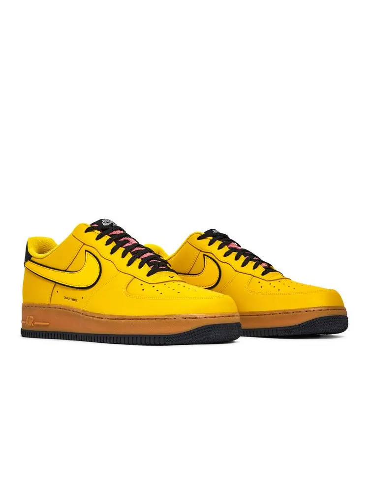 Кроссовки Nike Air Force 1 '07 LV8 3 'Quality Made' — изображение 9 из 9, желтый/желтый
