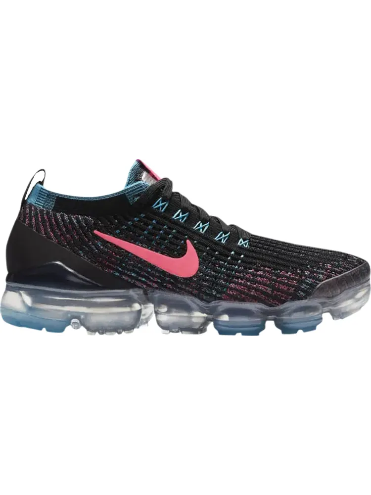 Кроссовки Nike Wmns Air VaporMax Flyknit 3 'Black Hyper Pink Blue' — изображение 1 из 1, черный
