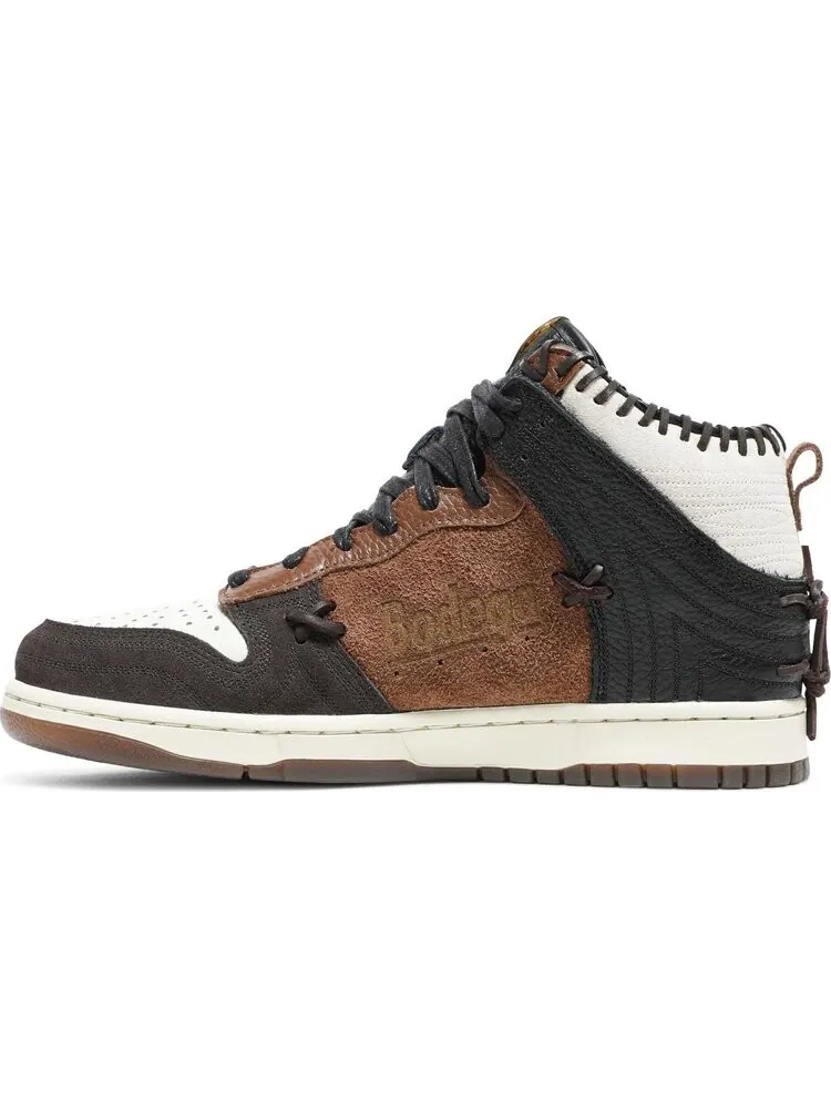 Кроссовки Nike Dunk High 'Legend' x Bodega — изображение 3 из 8, коричневый