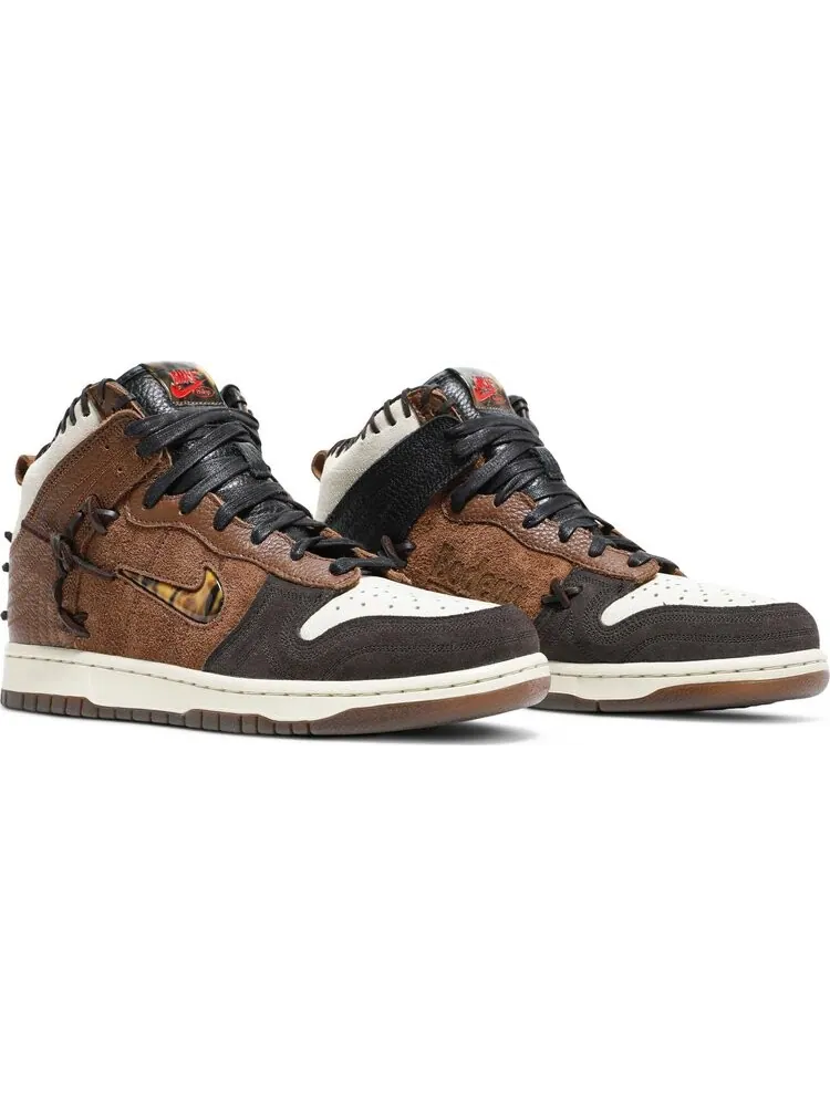 Кроссовки Nike Dunk High 'Legend' x Bodega — изображение 8 из 8, коричневый