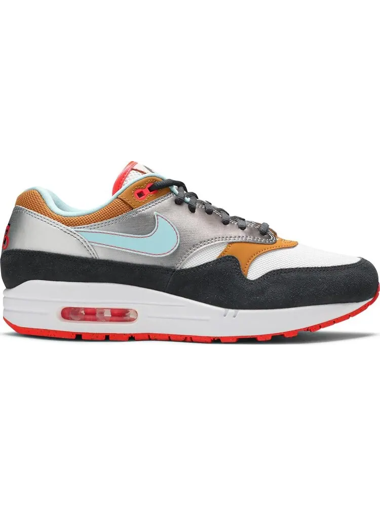 Кроссовки Nike Air Max 1 'Graffiti' — изображение 1 из 8, белый