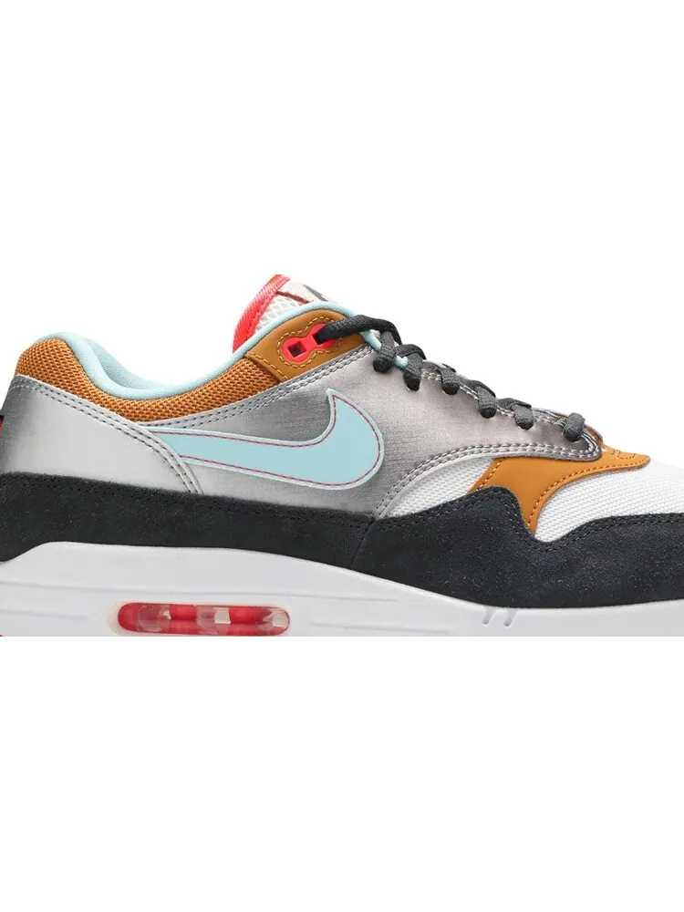 Кроссовки Nike Air Max 1 'Graffiti' — изображение 2 из 8, белый