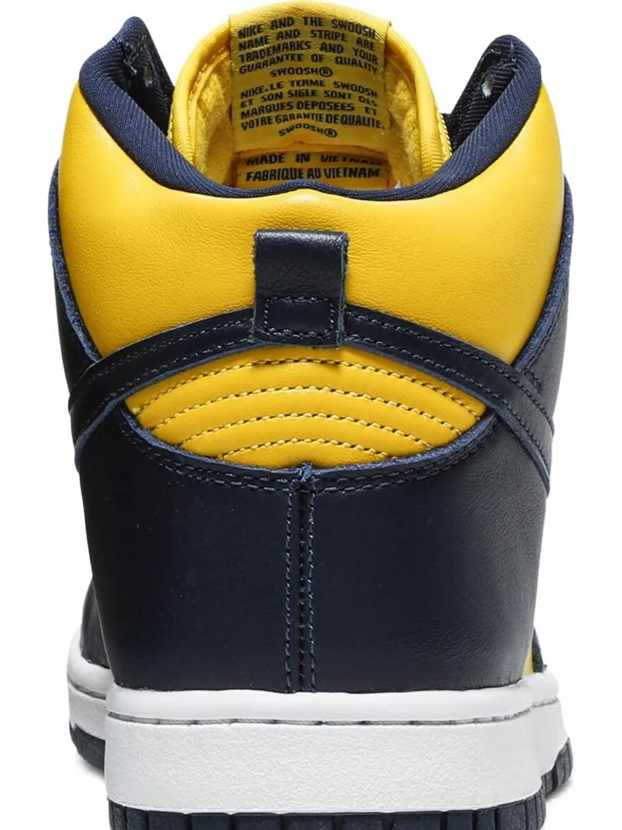 Кроссовки Nike Dunk High SP 'Michigan' 2020 — изображение 7 из 8, синий
