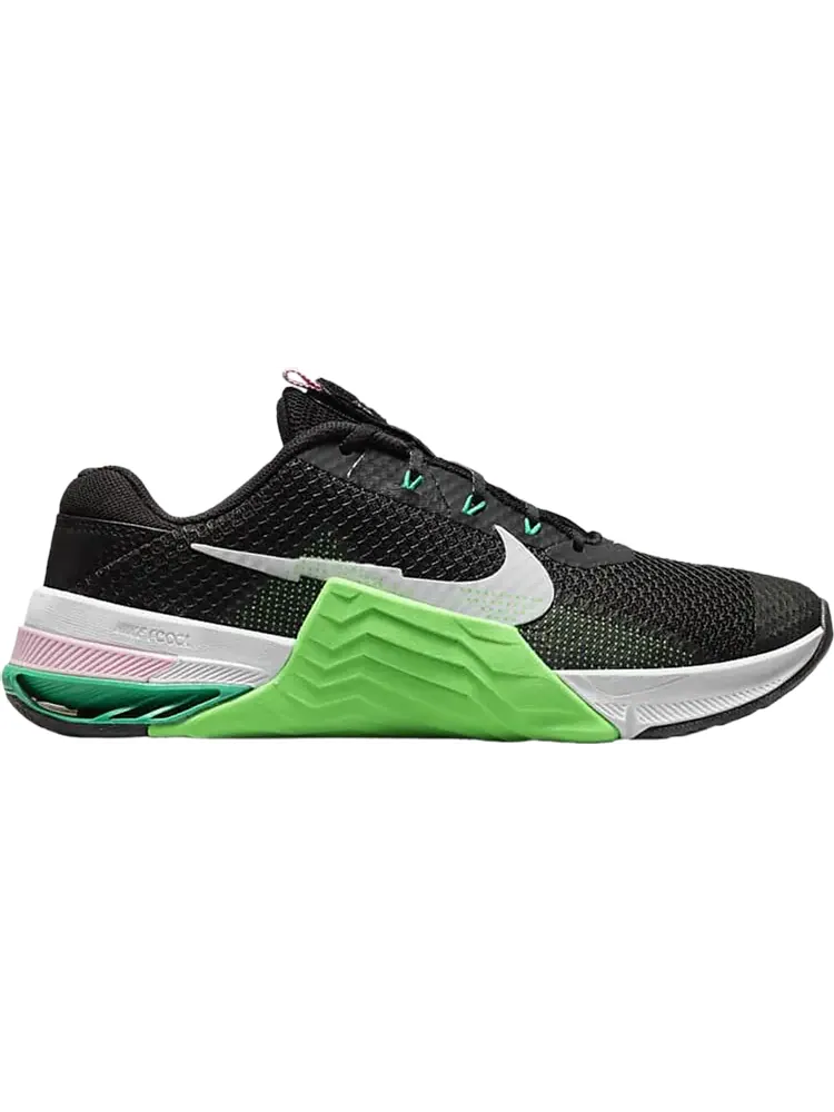 Кроссовки Nike Wmns Metcon 7 'Black Green Strike' — изображение 1 из 1, черный