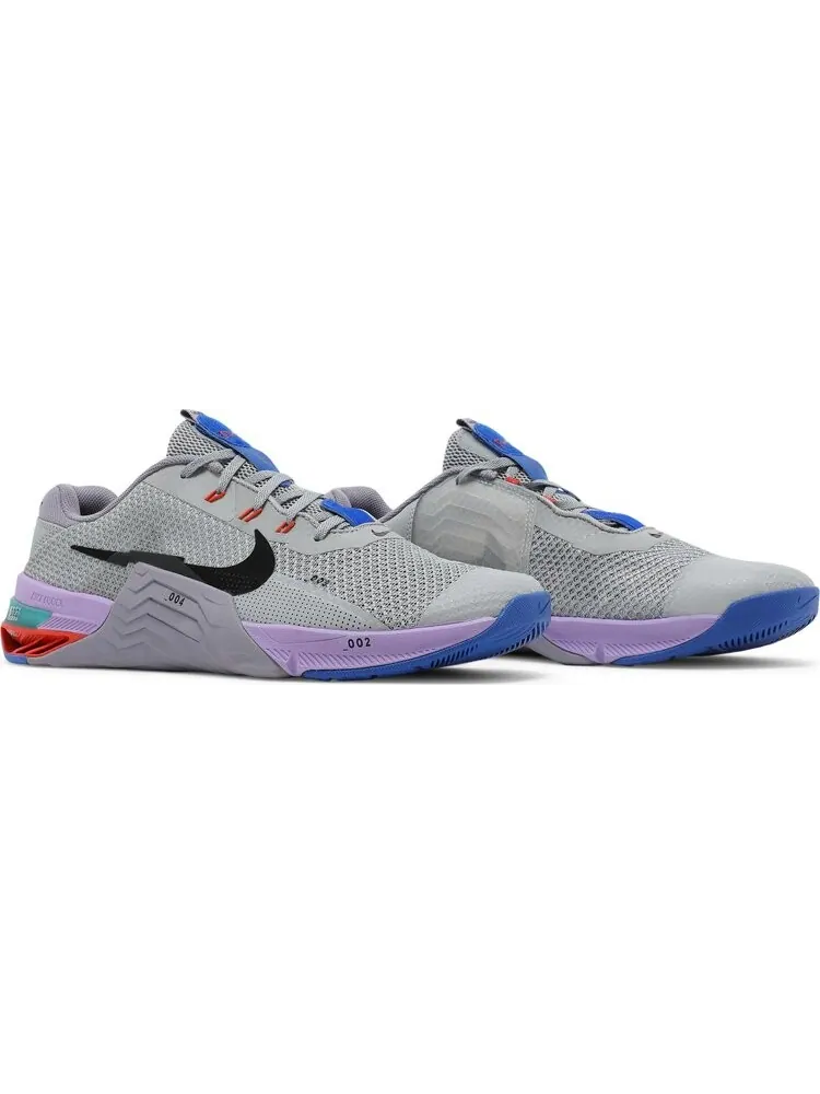 Кроссовки Nike Metcon 7 'Light Smoke Grey Violet Haze' — изображение 8 из 8, серый