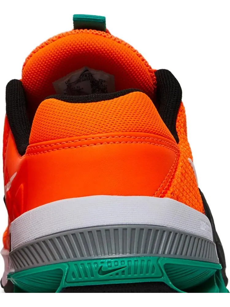 Кроссовки Nike Metcon 7 'Total Orange Clear Emerald' — изображение 7 из 8, оранжевый