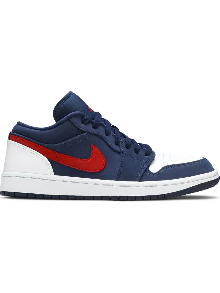 Кроссовки Air Jordan 1 Low USA — изображение 1 из 8, синий