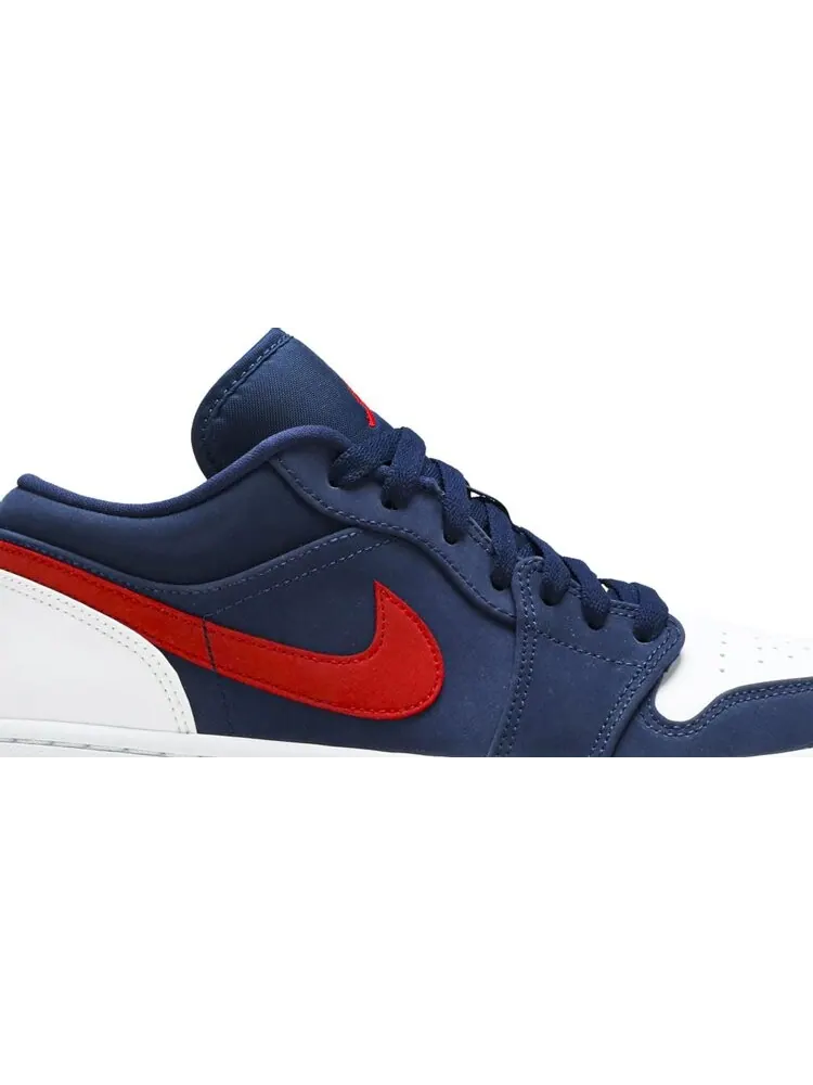 Кроссовки Air Jordan 1 Low USA — изображение 2 из 8, синий