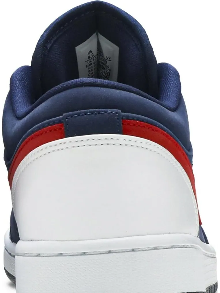 Кроссовки Air Jordan 1 Low USA — изображение 7 из 8, синий