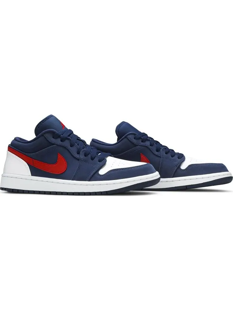 Кроссовки Air Jordan 1 Low USA — изображение 8 из 8, синий