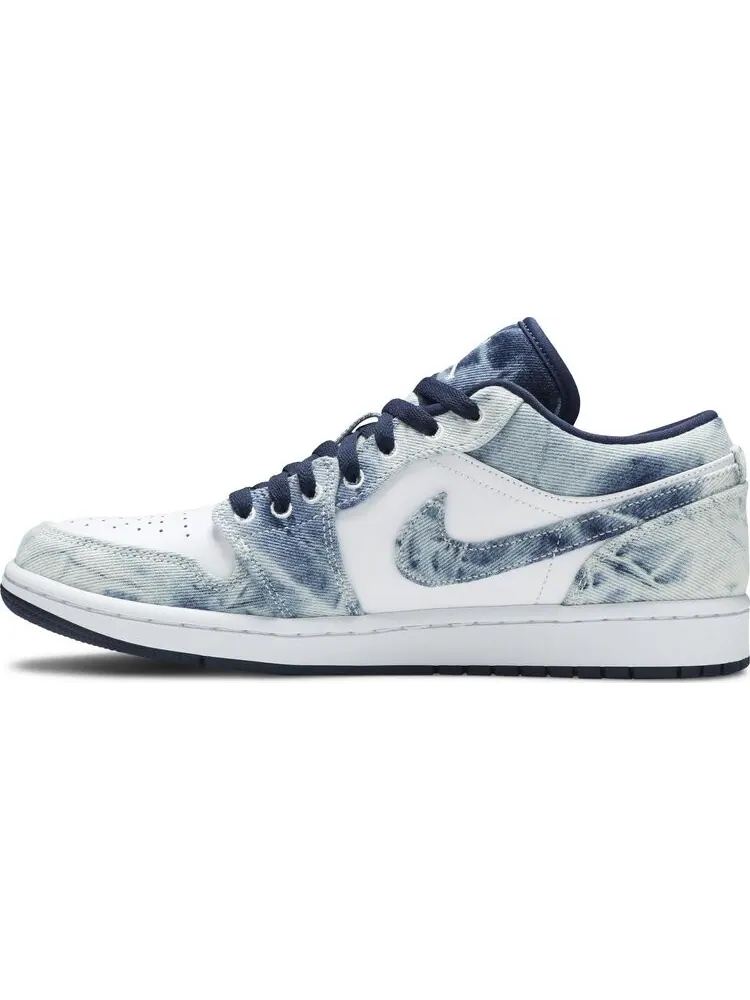Кроссовки Air Jordan 1 Low SE Washed Denim — изображение 3 из 9, синий