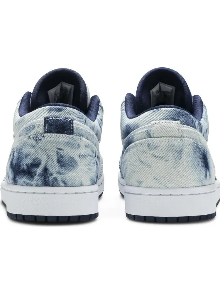 Кроссовки Air Jordan 1 Low SE Washed Denim — изображение 6 из 9, синий
