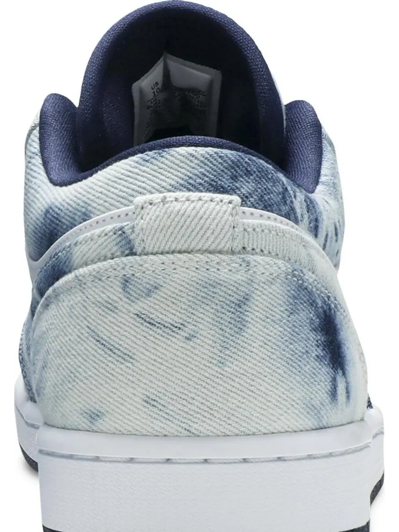Кроссовки Air Jordan 1 Low SE Washed Denim — изображение 7 из 9, синий