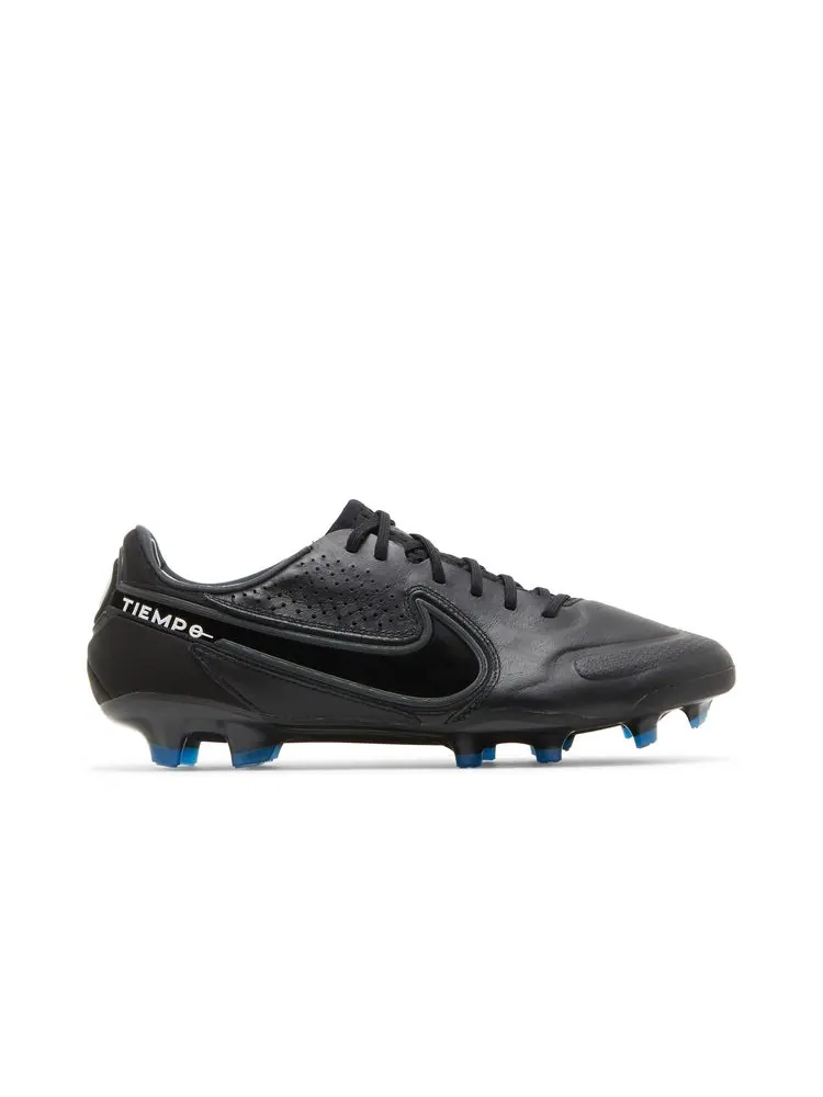 Кроссовки Tiempo Legend 9 Elite FG 'Black' — изображение 1 из 8, черный