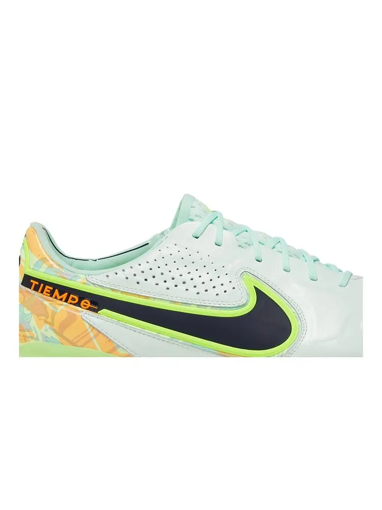 Кроссовки Nike Tiempo Legend 9 Elite FG — изображение 2 из 4, зеленый
